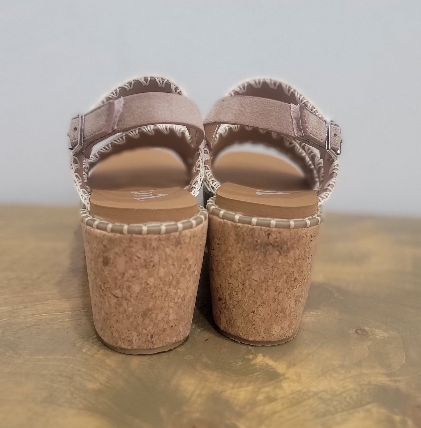 Very G Bethany Wedge Taupe