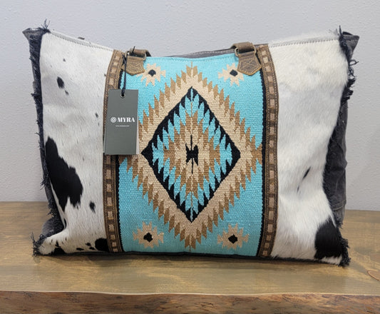 Myra Desert Diamond Weekender Bag- Prairie Turquoise