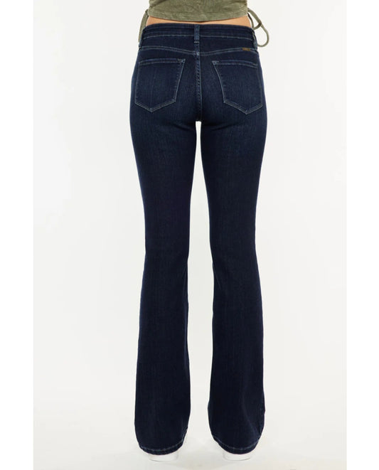 KanCan Curvy High Rise Skinny Bootcut Jean
