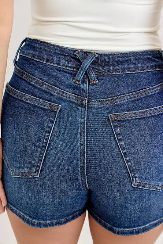 Judy Blue High Rise Dark Blue Shorts