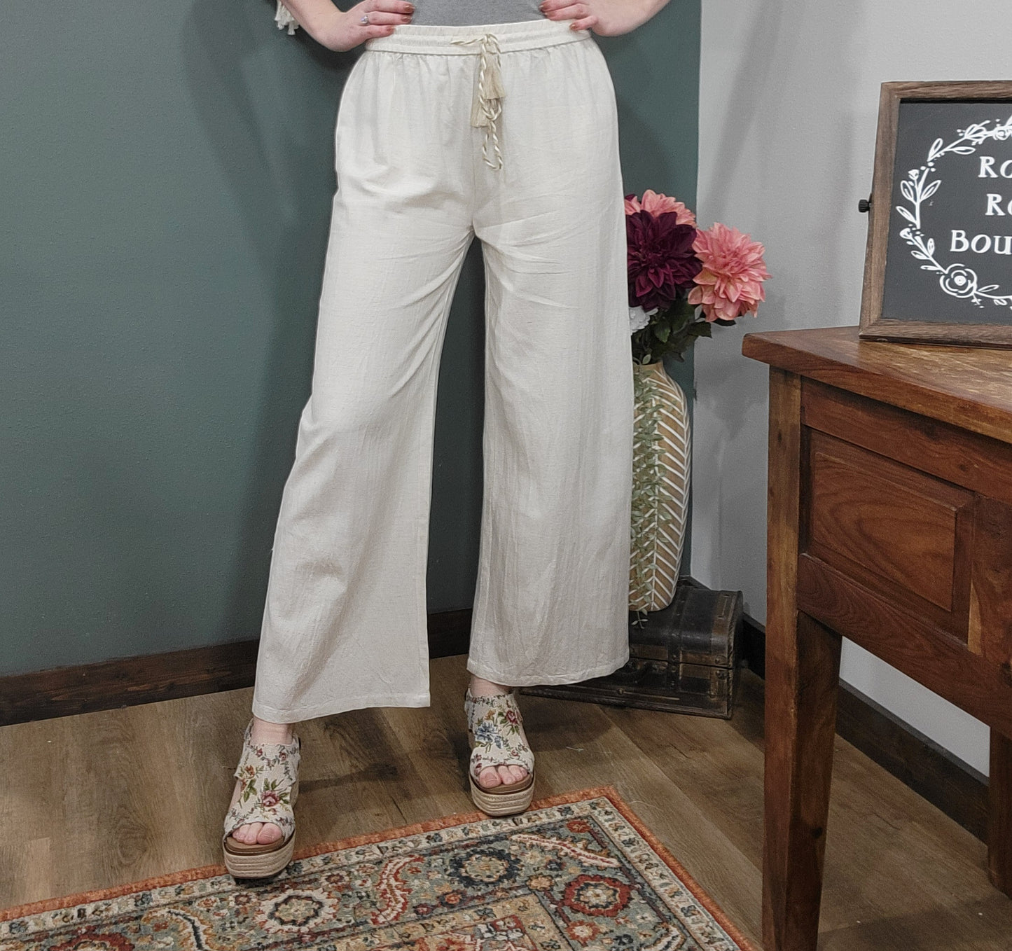 Kerenhart  Lightweight Linen Beach Pant