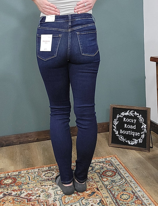 Lovervet Dark Wash High Rise Skinny Jeans