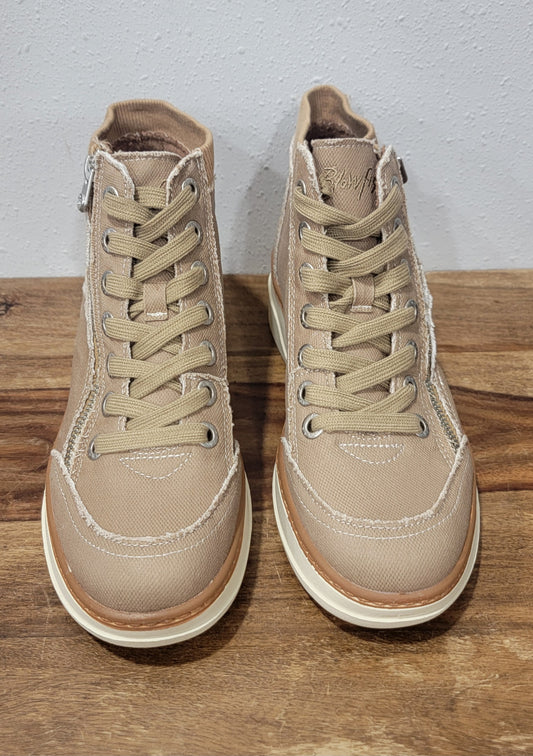Blowfish Malibu High Top Sneaker / Camden Khaki Canvas