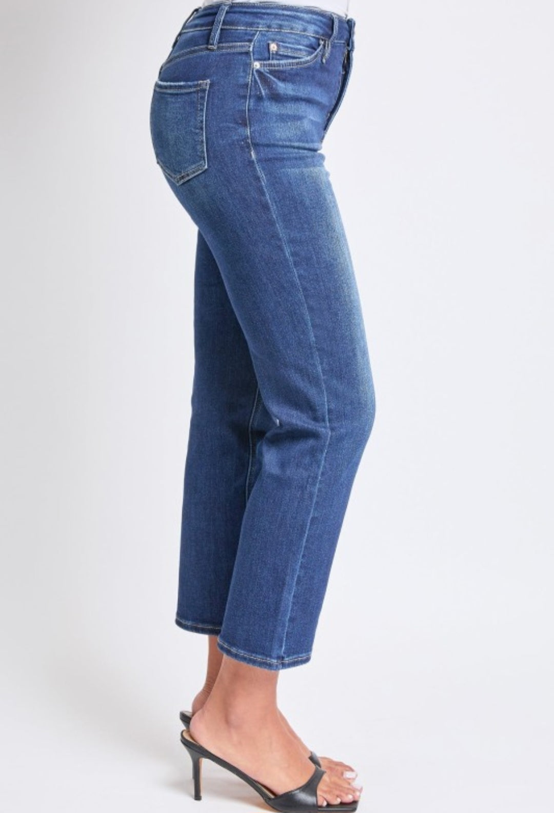 YMI Dark Wash Straight Leg Jean