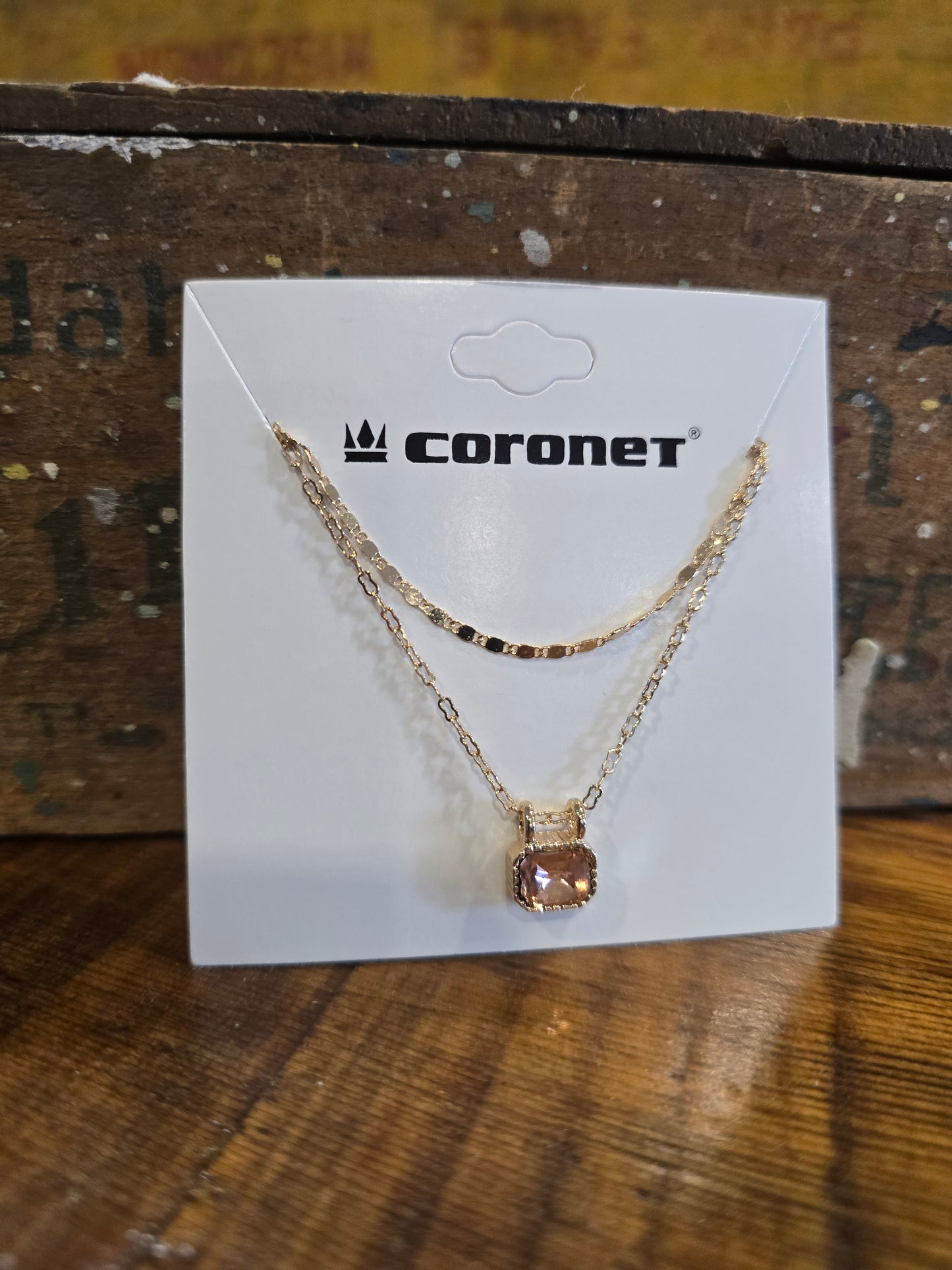Rose Gold Dual Layer Necklace
