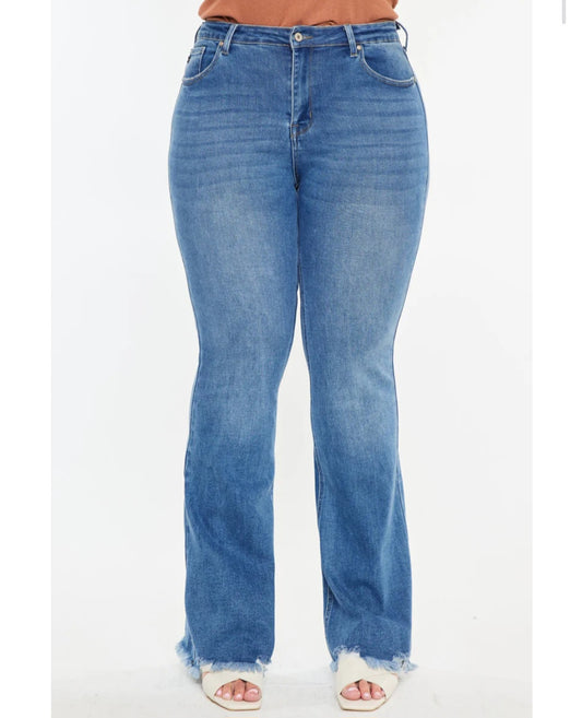 KanCan Curvy High Rise Bootcut Jean
