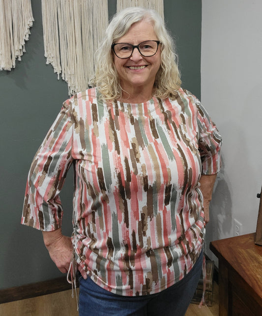 Southern Lady Trail Coral Top