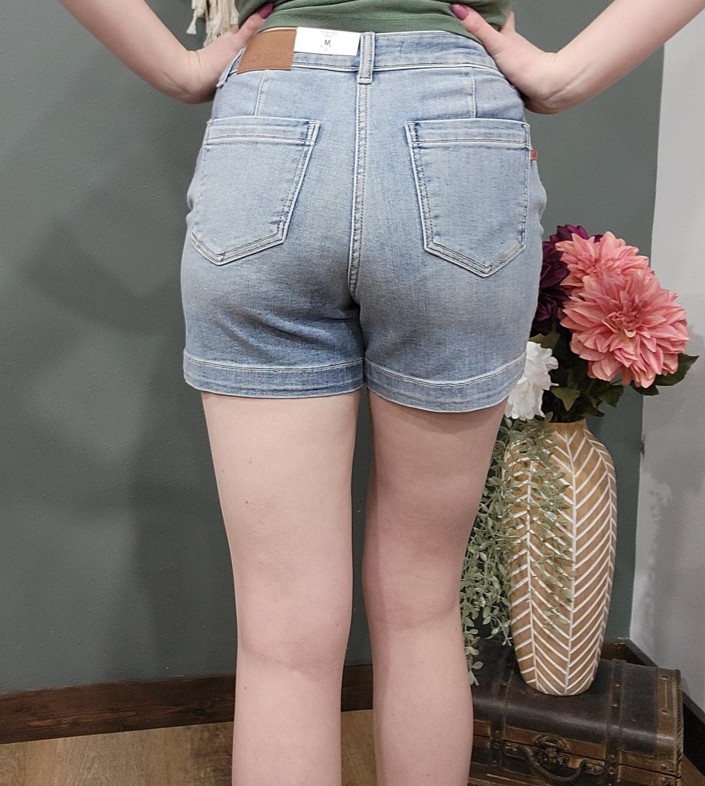 Judy Blue High Waist Trouser Short