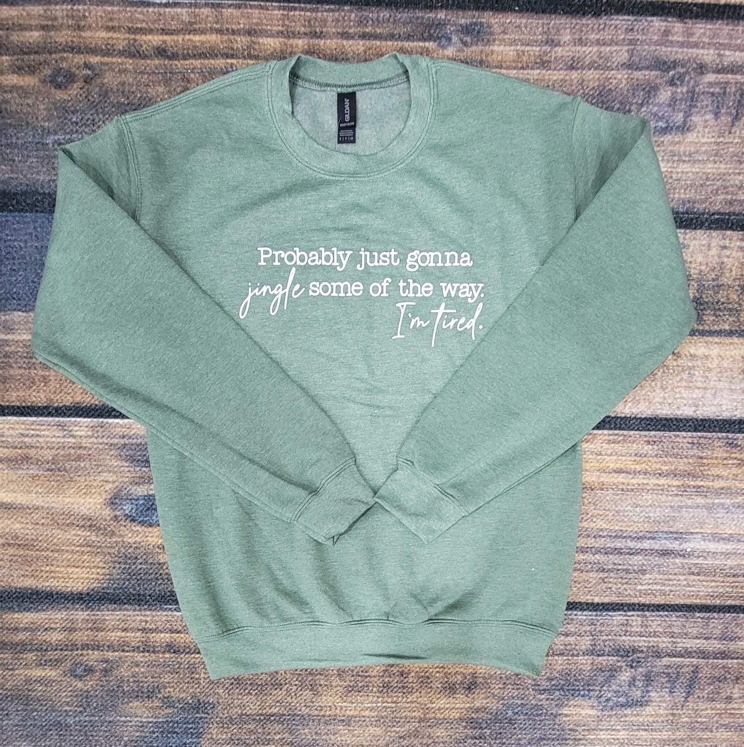 Jingle Some of The Way Crewneck