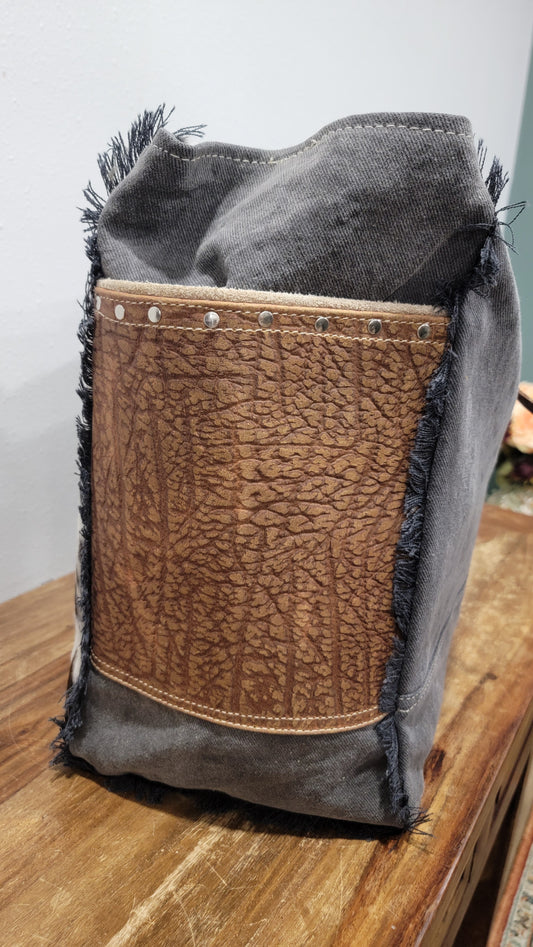 Myra Saddle Bell Weekender Bag- Wild Clay #2