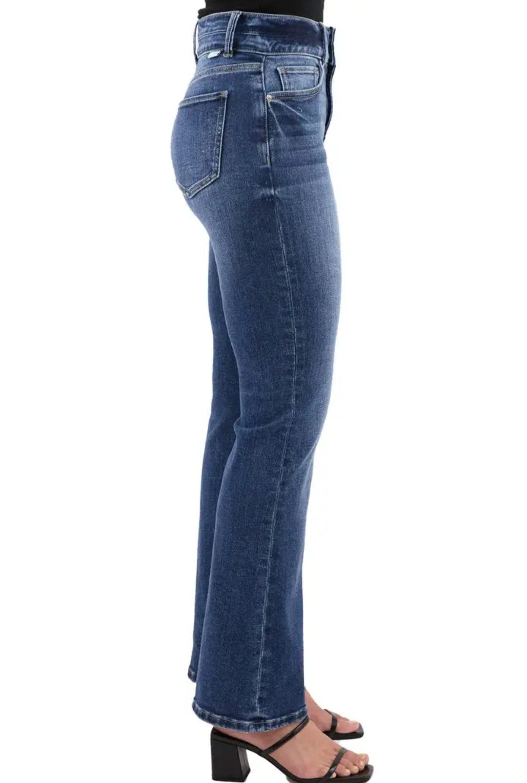 Mia High Rise 2-Button Bootcut RFM Jean