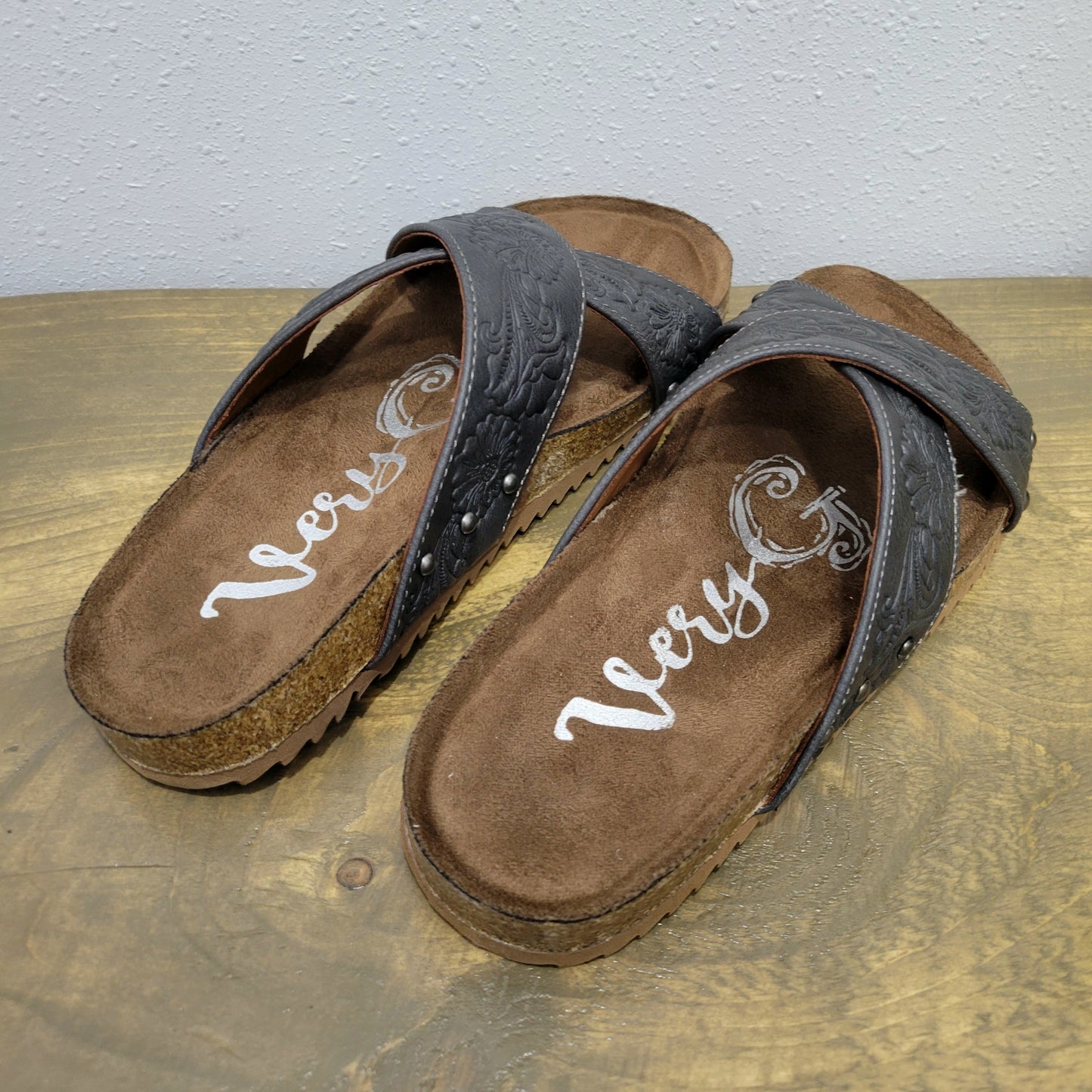 Very G Grey Jaycee 2 Sandals