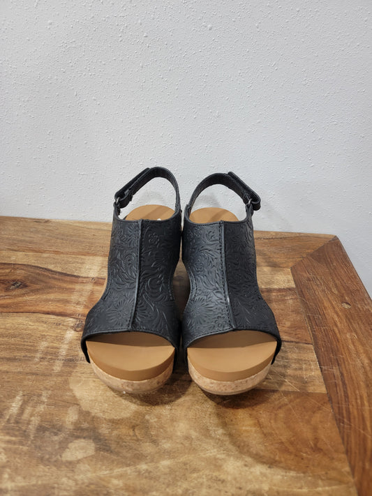 Very G Wedge / Liberty Tooled in Black