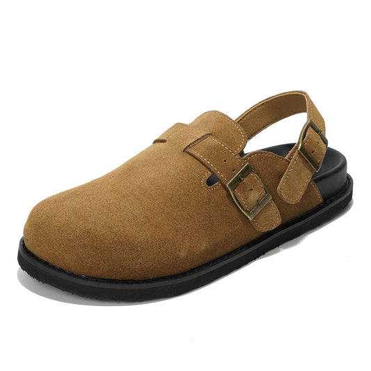 Project Cloud Chestnut Clog w/ Strap - Casi