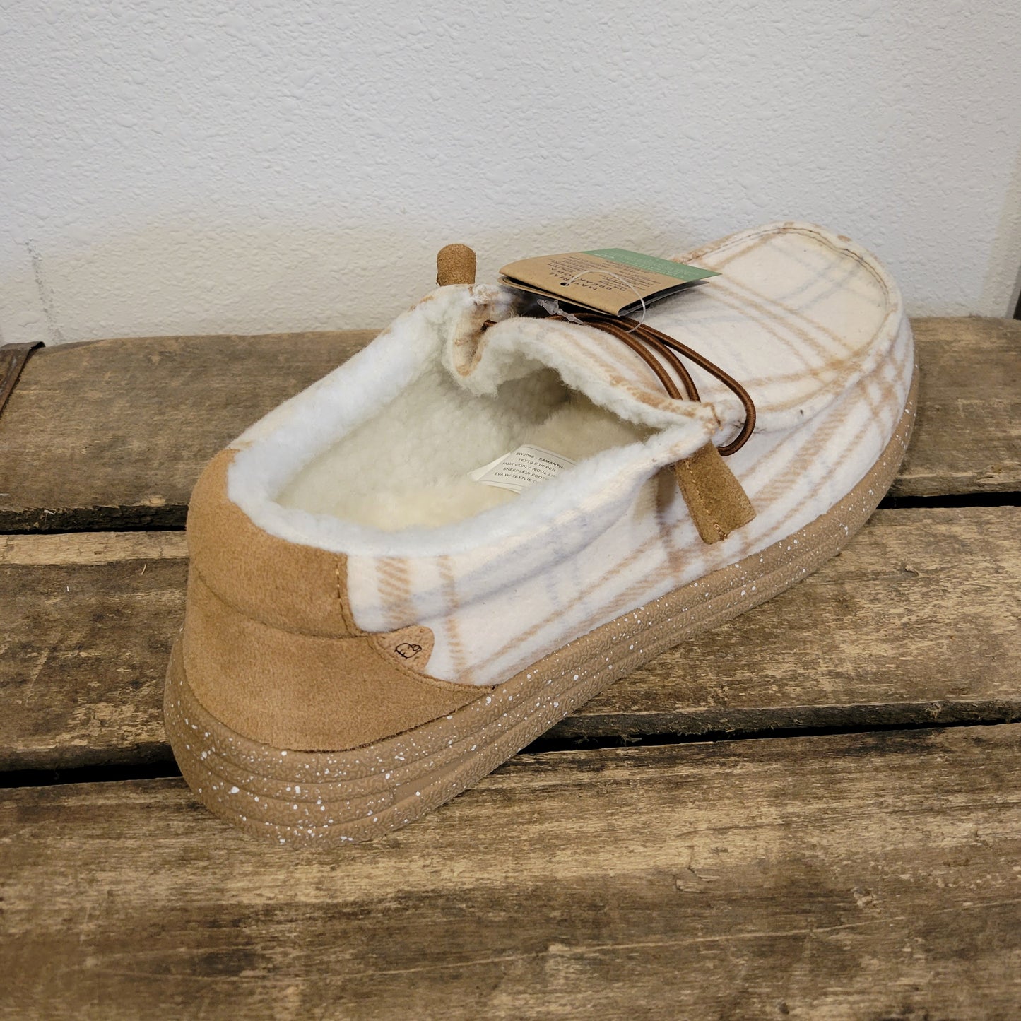 Fur Lined Slip-On Shoes