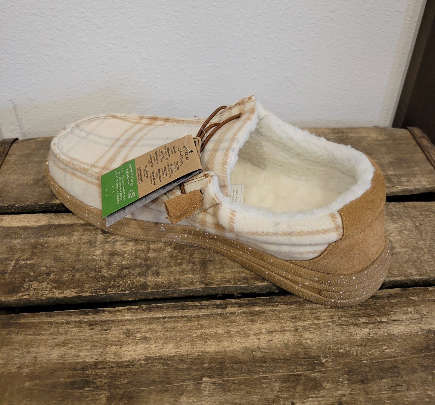 Fur Lined Slip-On Shoes