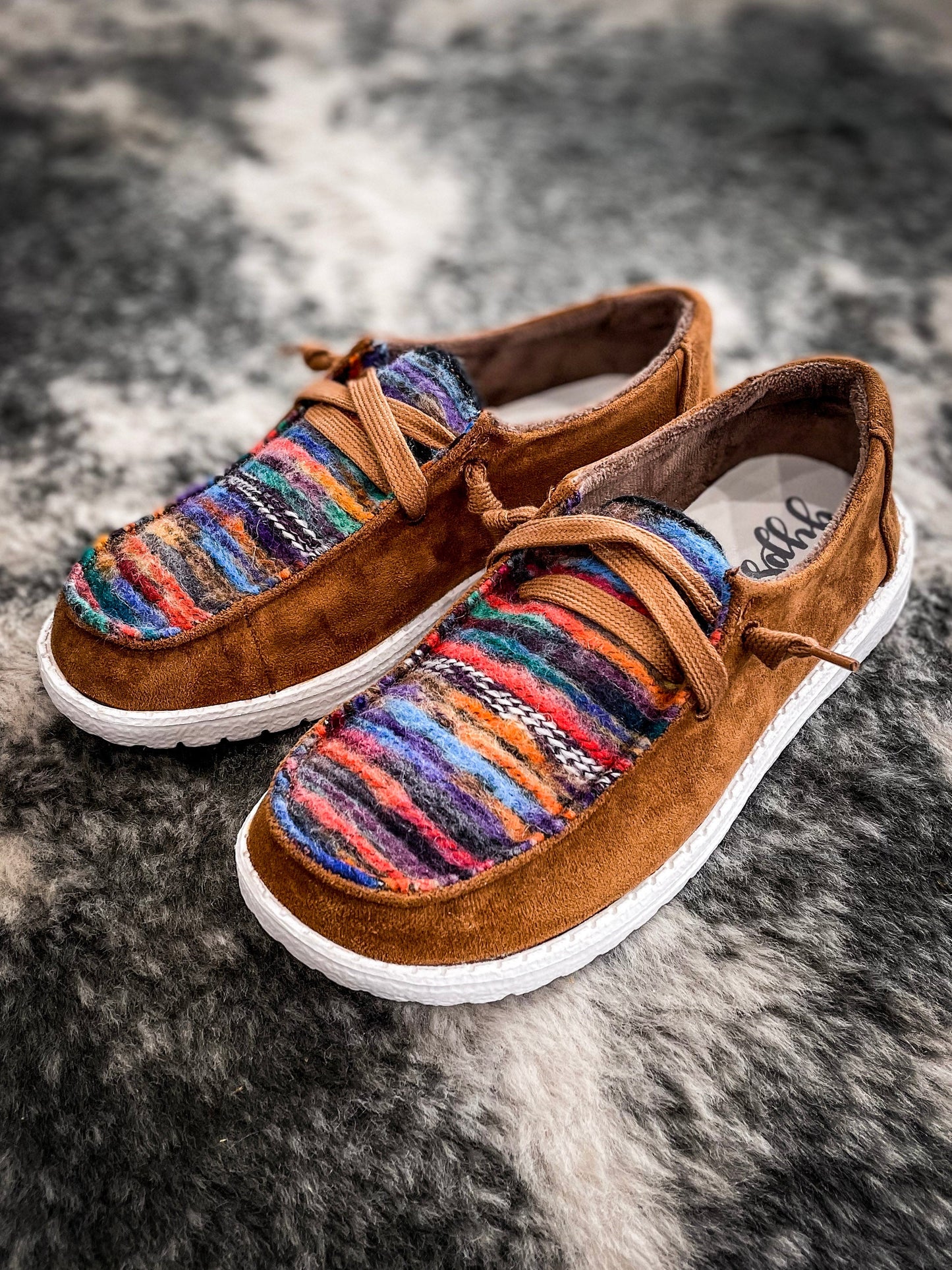 Gypsy Jazz Tan Native Slip On Shoes