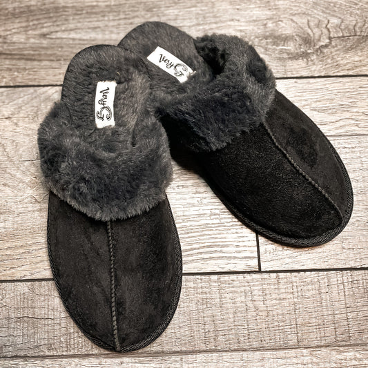 Very G Black DiDi Slippers