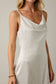 Gilli Cowl Neck Champagne Mini Dress