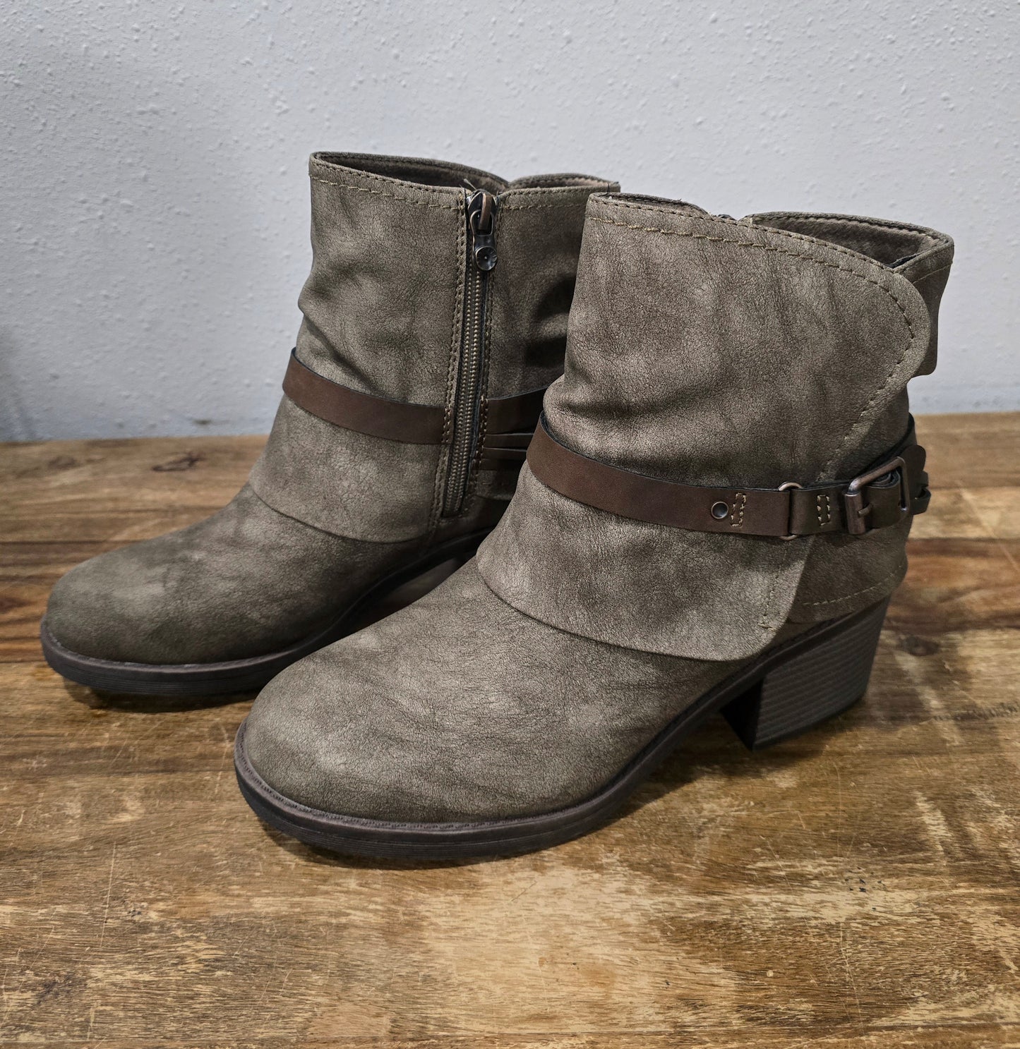 Blowfish Marta Taupe Bootie