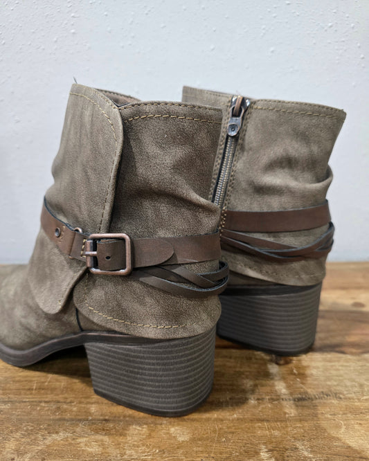 Blowfish Marta Taupe Bootie