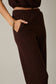 Gilli Waist Band Jogger Pants: Mocha
