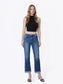 Lovervet High Rise Cuffed Crop Straight