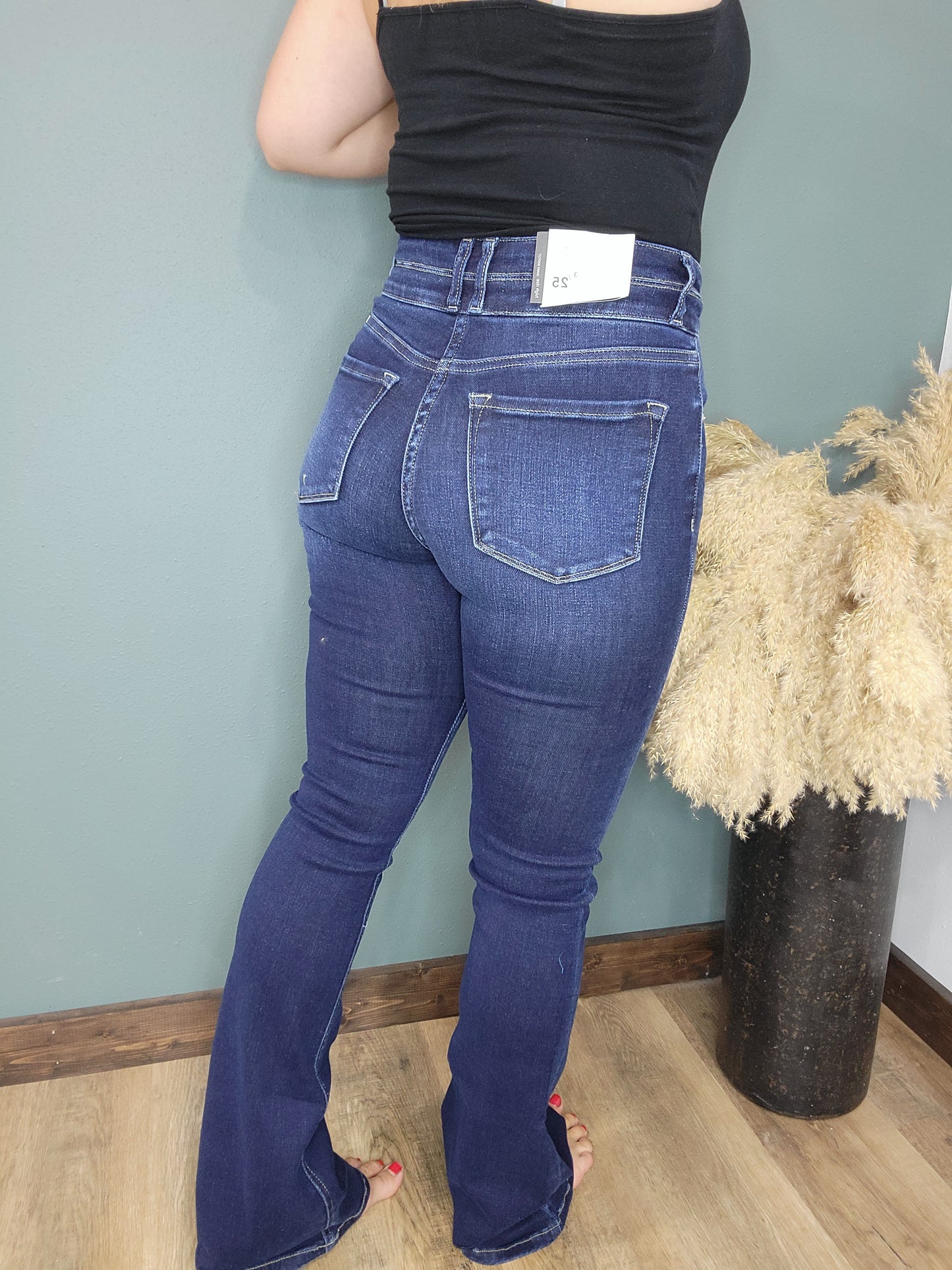 KanCan High Rise Skinny Boot Cut Jeans