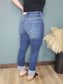 Judy Blue Mid Rise Straight Fit Jeans