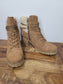 Very G Tan Olivia Lace Up Boot