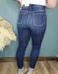 Judy Blue Sassy High Rise Dark Wash Skinny Jeans