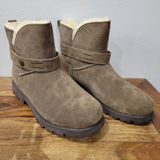 BearPaw Seal Brown Wellston Boots