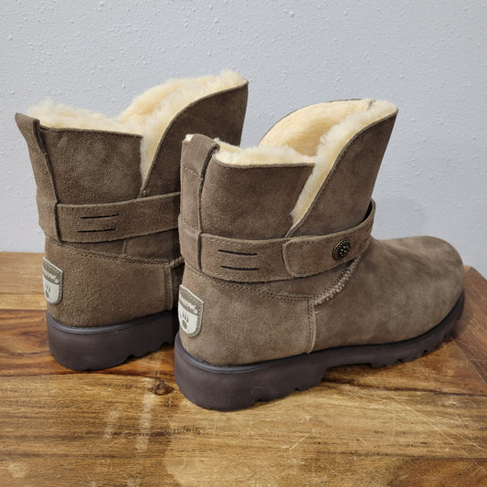 BearPaw Seal Brown Wellston Boots