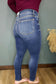 Plus/Reg Judy Blue Medium Wash Mid Rise Skinny Jeans