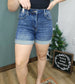 Judy Blue High Rise Tummy Control Cuffed Hem Shorts