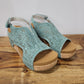 Very G Turquoise Free Fly 3 Wedge