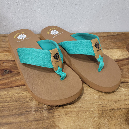 Yellowbox Turquoise Nessie Sandals