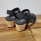 Very G Black Casper Wedges