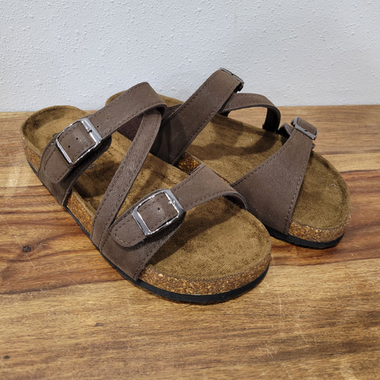 Outwoods Brown Bork Sandals