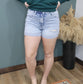 Judy Blue Light Wash Rebecca Shorts