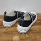 Very G Black Rhinestone Aman Slip-on Sneakers