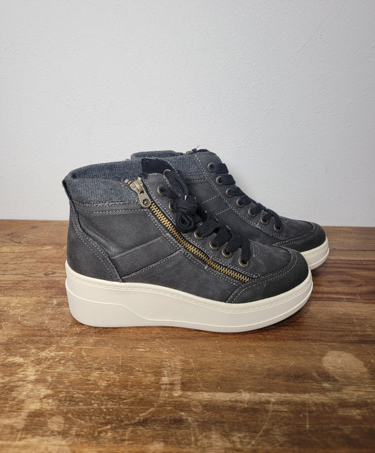 Blowfish Malibu High Top Sneaker / Camden Black Canvas