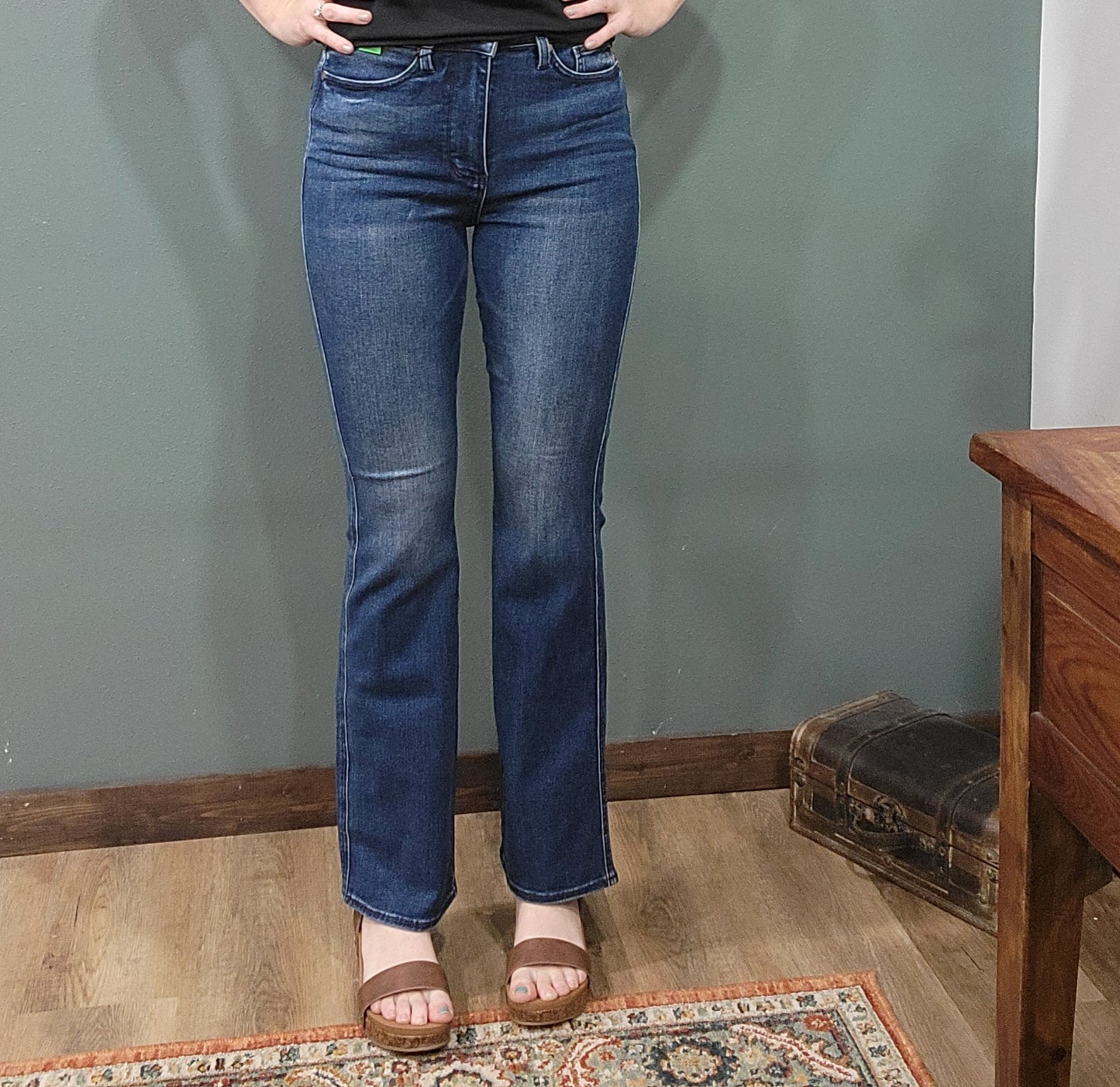 Judy Blue Long Inseam Tummy Control Bootcut