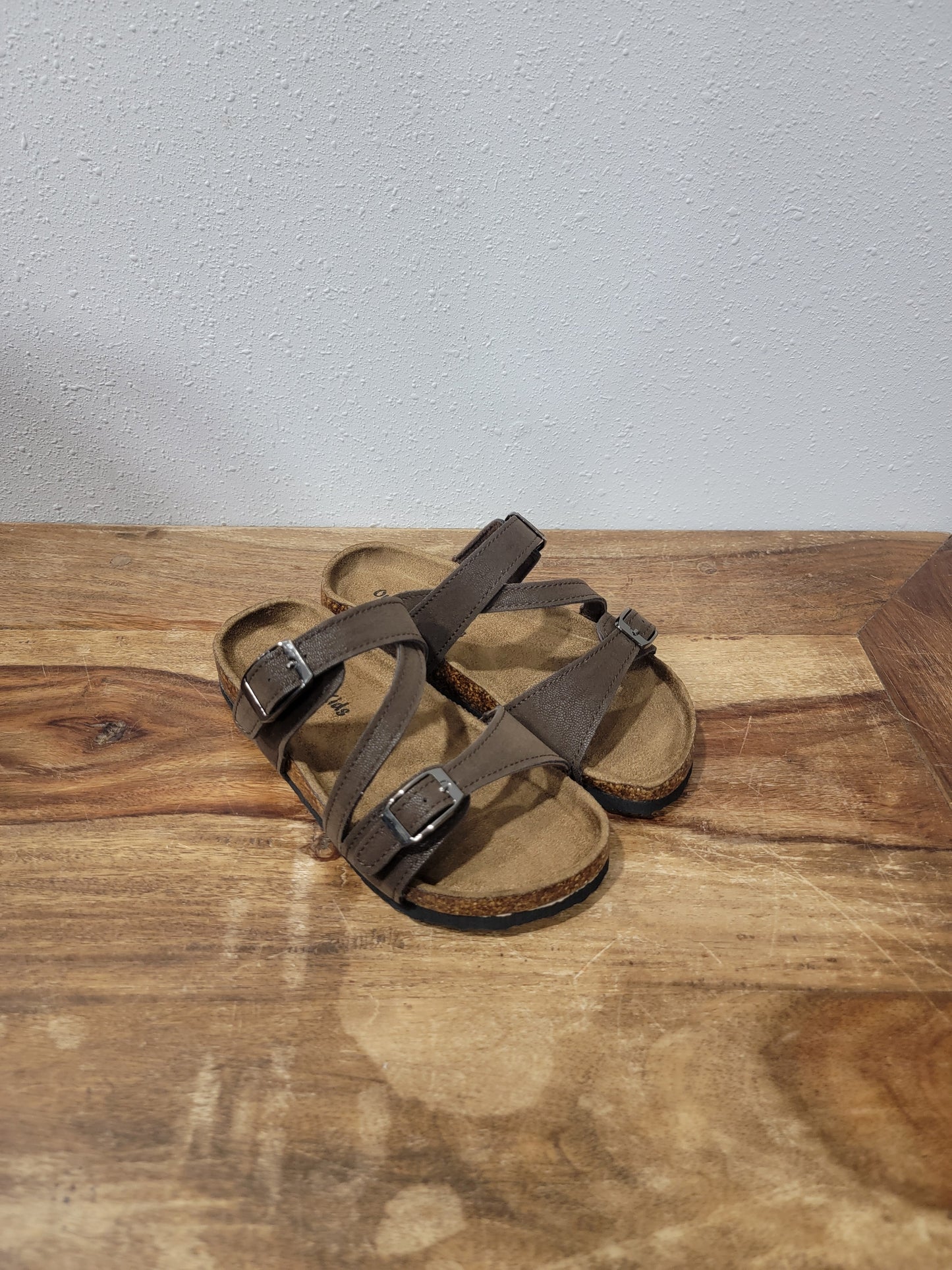 Outwoods Kids Strappy Sandal / Bork-57 Brown