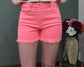 Risen Tummy Control Jean Short in Coral