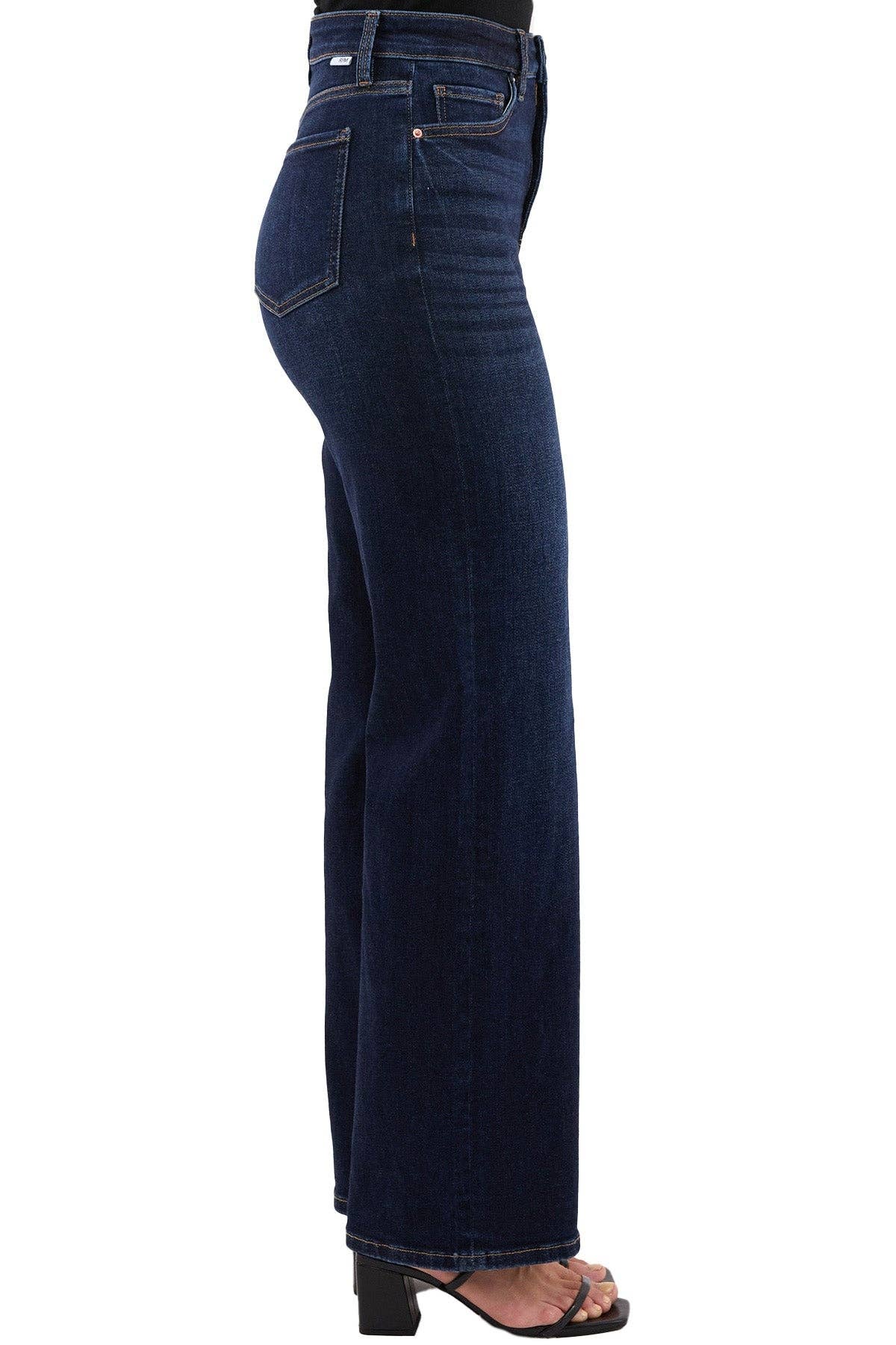 RFM Hailey High Rise Slim Wide Leg Jeans