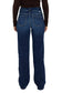 RFM Hailey High Rise Wide Leg Slimmer Jeans - Dark Wash