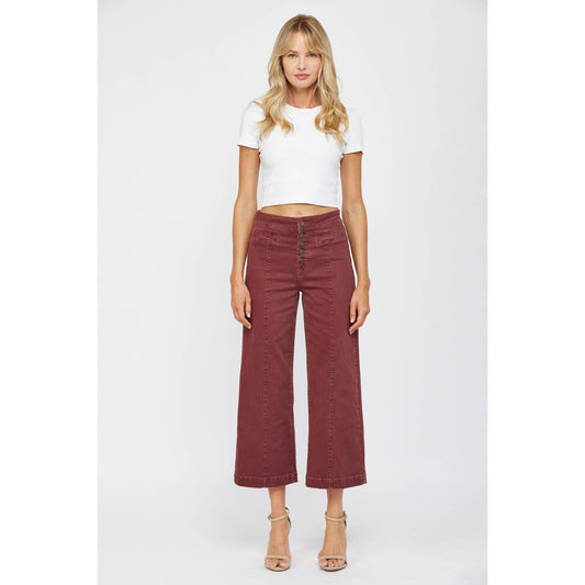 Mica High Rise Crop Wide Leg