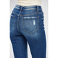 Mica Denim Mid-Rise Straight Leg with Cuff - Zaley