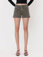Lovervet High Rise Olive Shorts